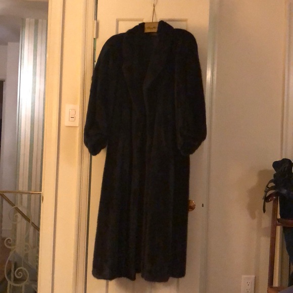 Full Length Mink Fur Coat.